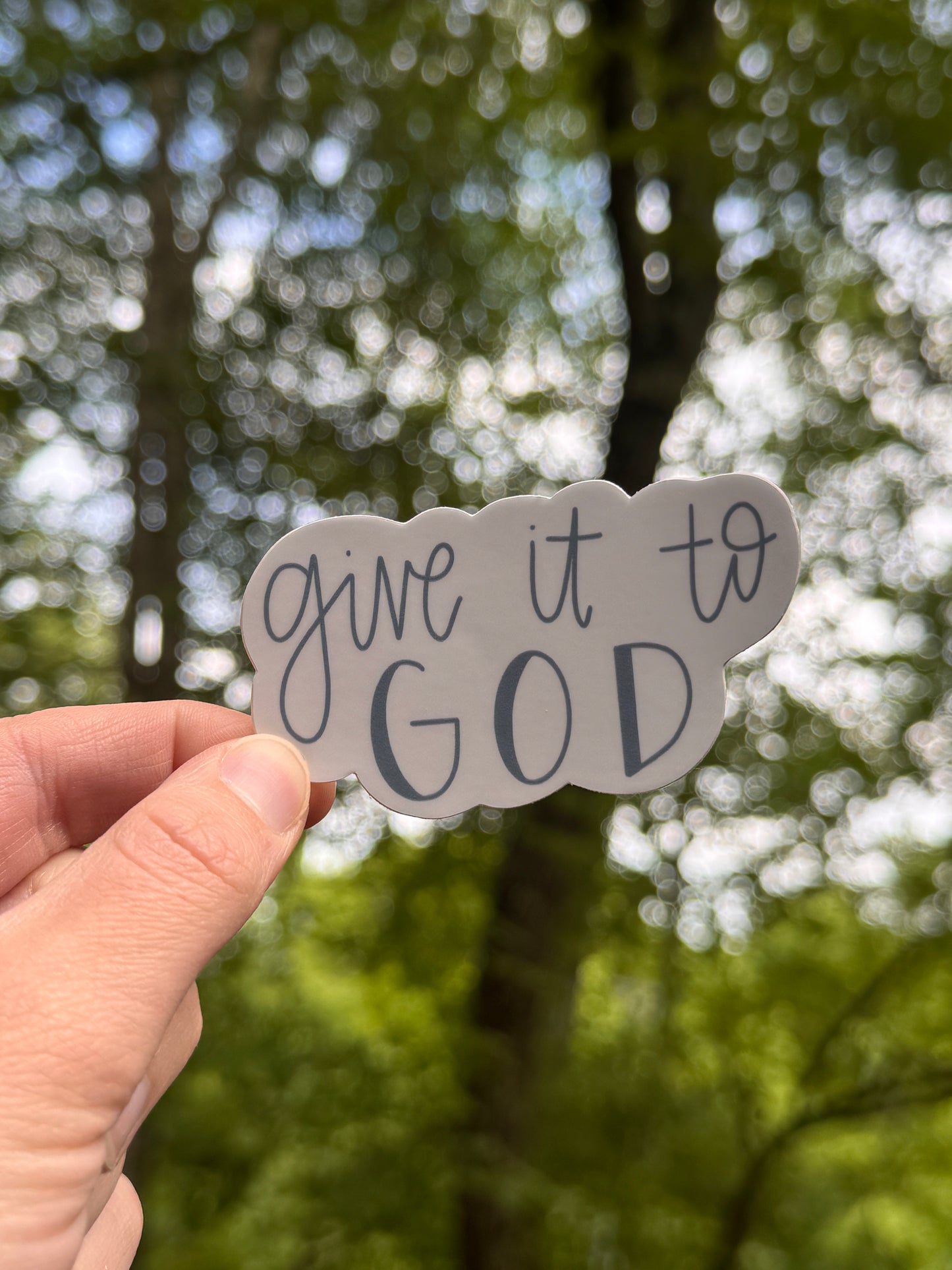 Give It To God Sticker | Waterproof Weatherproof Dishwasher Safe